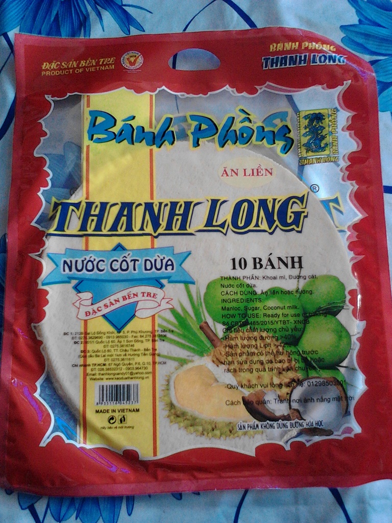[HCM]Bánh phồng sữa hương sầu riêng