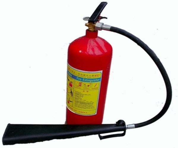 ty van bình chữa cháy Co2