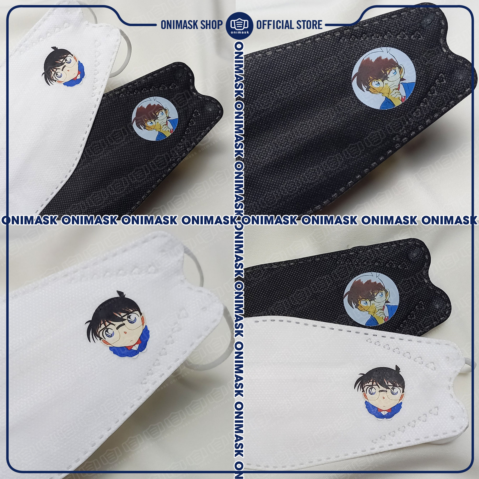 Khẩu trang anime Thám tử lừng danh Conan (10 cái)