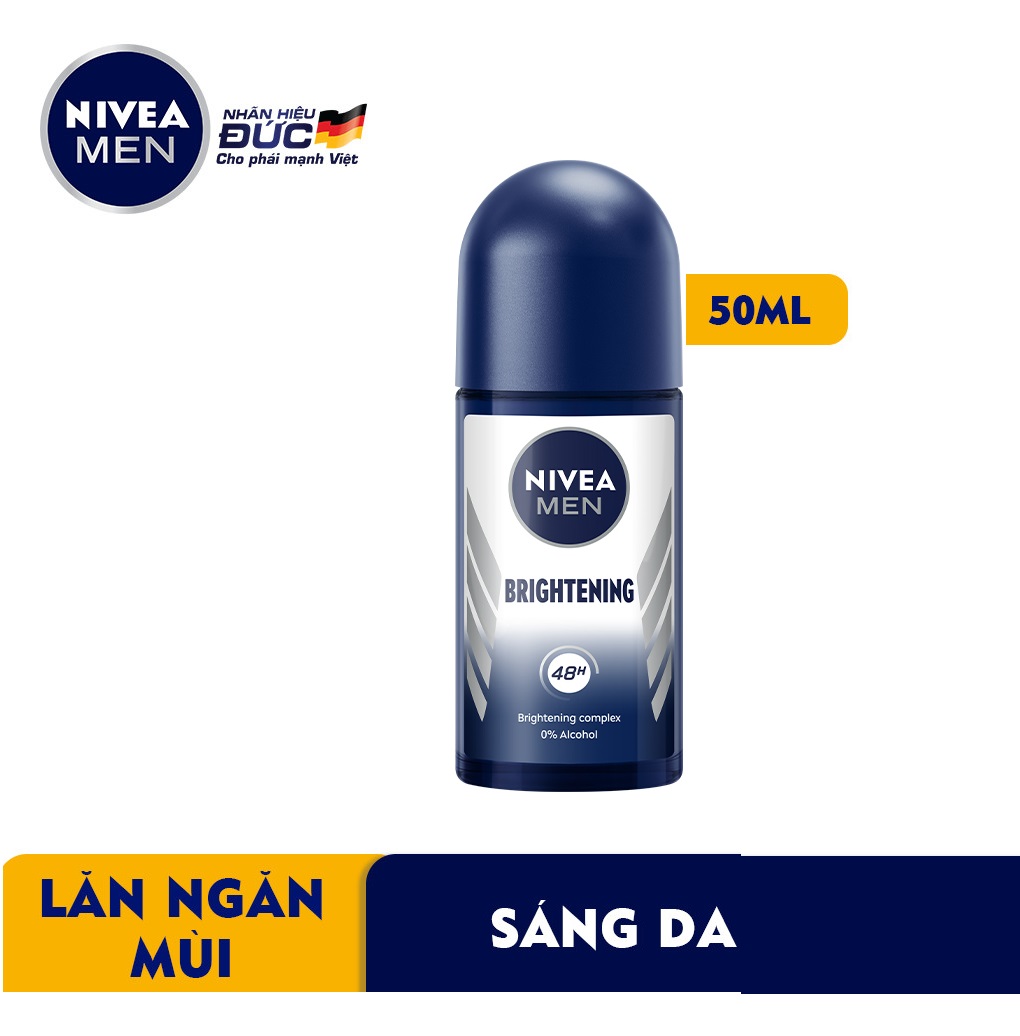 Lăn ngăn mùi nivea men brightening