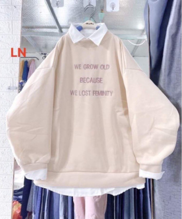 Áo nỉ bo We grow LN11