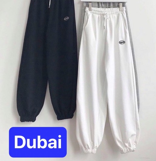 QUẦN JOGGER THỂ THAO NAM NỮ SPUN 3 MÀU UNISEX NHẬT BẢN CHẤT NỈ DÀY DA CÁ THOÁNG MÁT CAO CẤP - DUBAI FASHION
