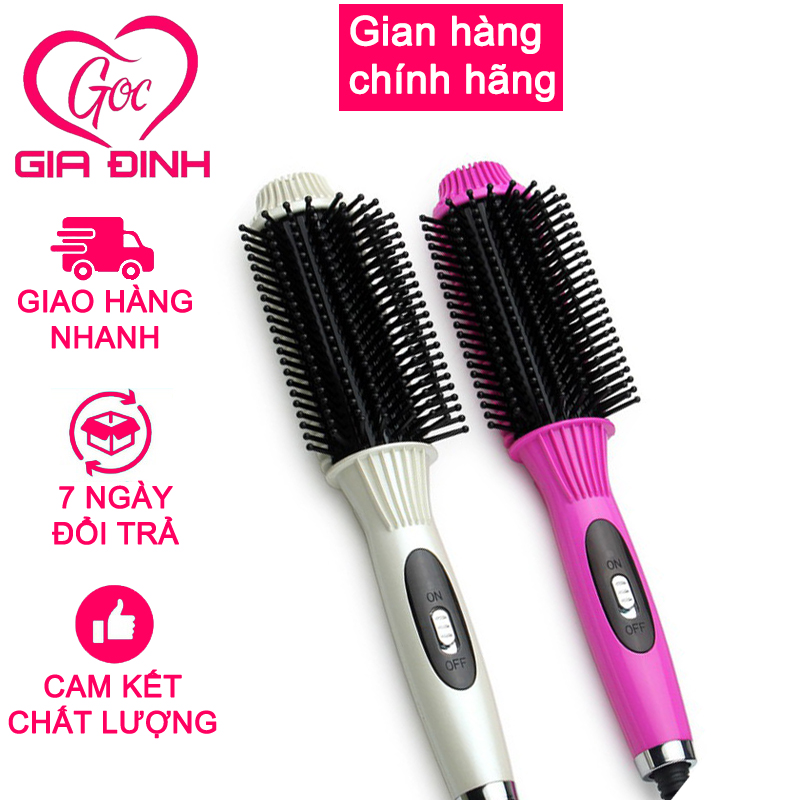 Lược điện uốn cụp nova nhc8810 -nhiều màu