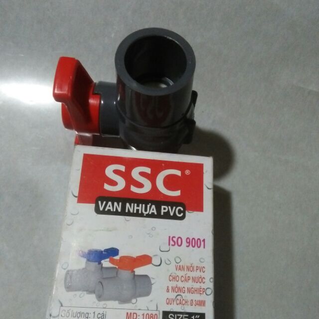 Van Nhựa PVC  ống 21,27,34,42,48