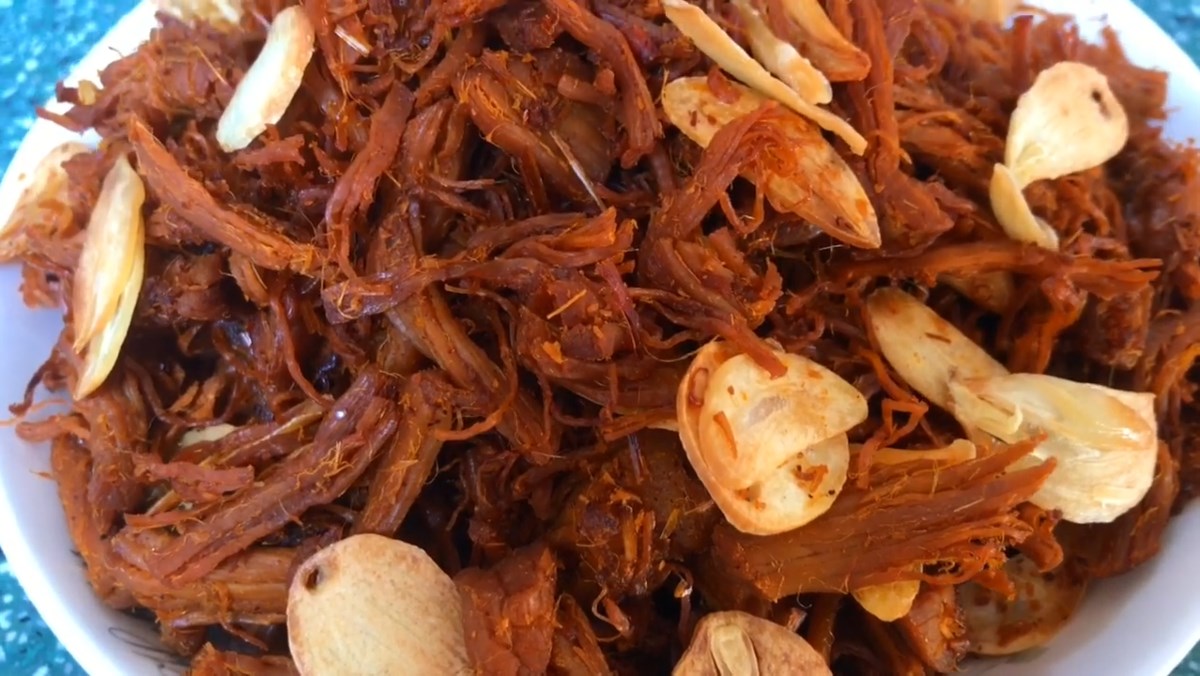 Khô heo cháy tỏi 1kg