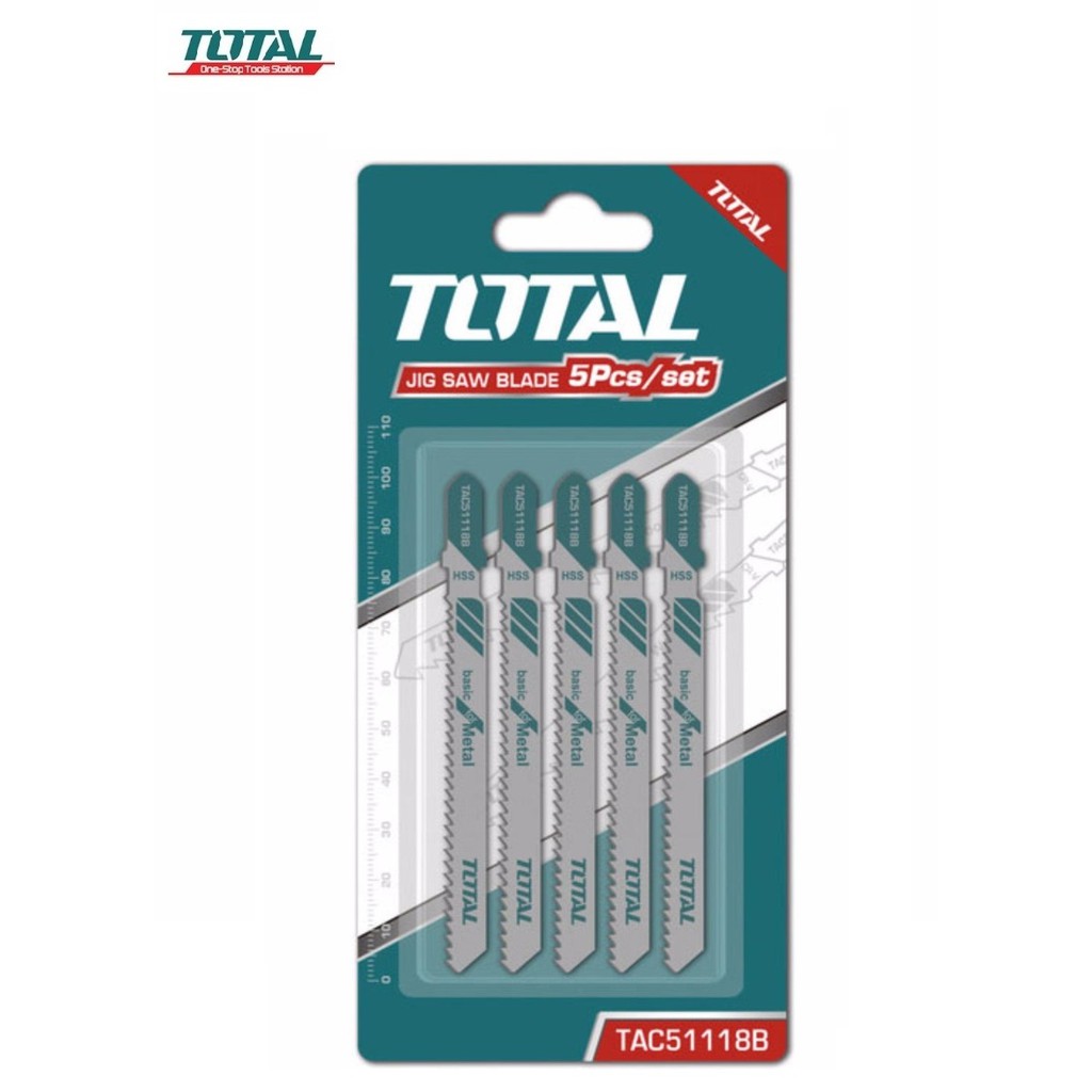 Total - TAC51118B Bộ lưỡi cưa sắt 5 chi tiết (Cưa kim loại)
