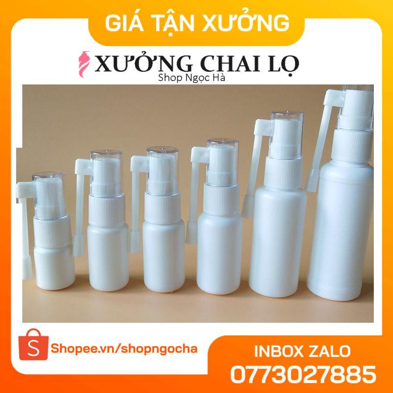 [Combo 3sp] Chai xịt mũi 360 độ 10ml đựng dung dịch