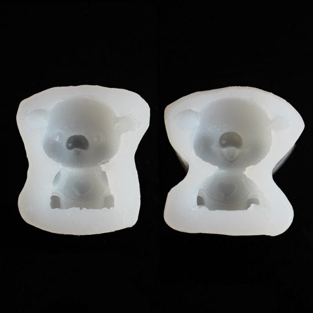 Khuôn Silicon 4D Heo Ngồi
