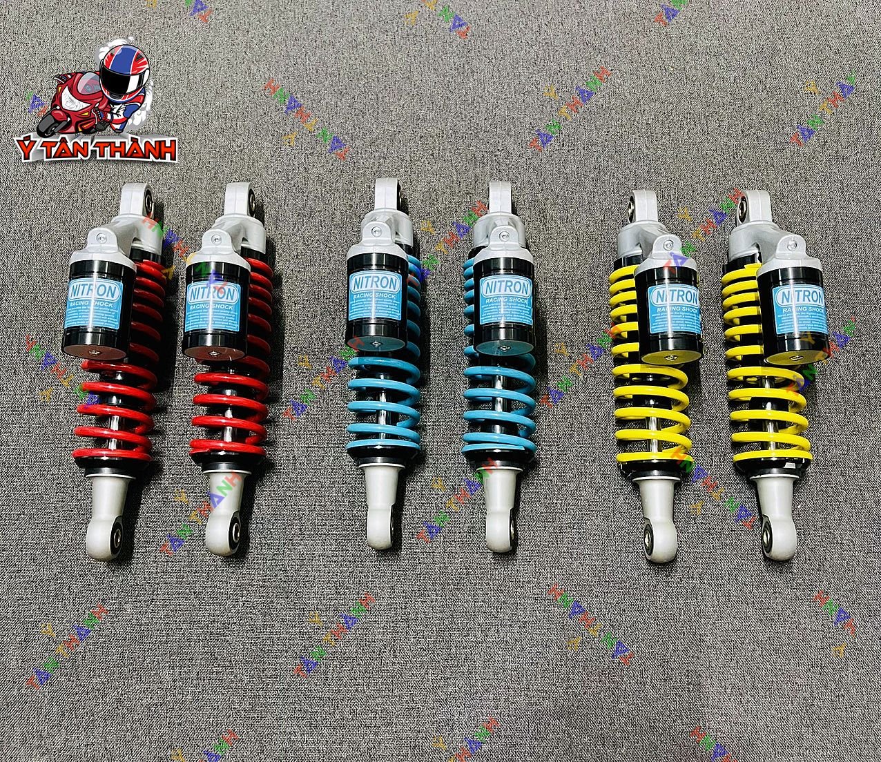 Phuộc Nitron Sirius Bình Dầu Đen
