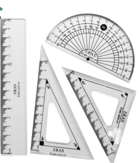 Thước bộ Eke 15cm Eras 901 chính hãng