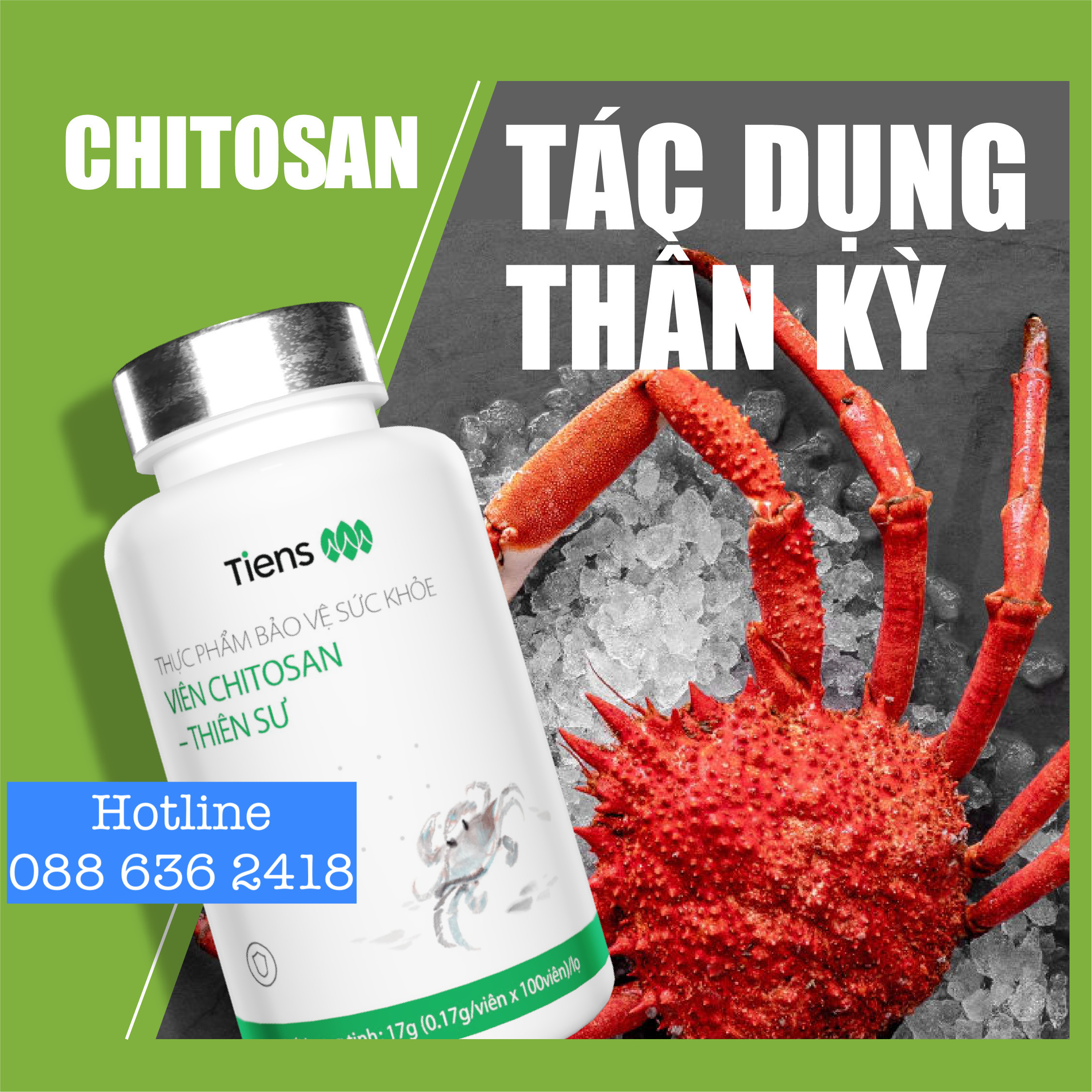 Viên chitosan Thiên Sư