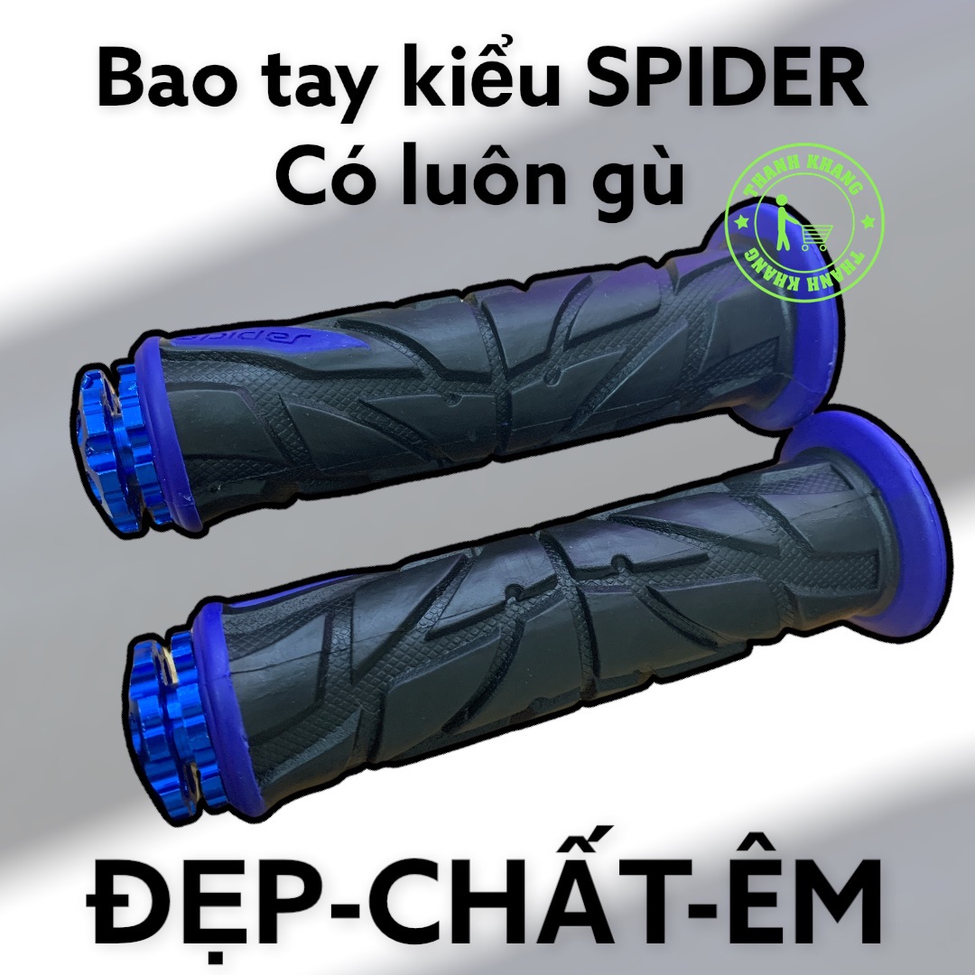 Bao tay xe máy kiểu spider dáng thể thao cá tính có gù gắn mọi loại xe Thanh Khang (Đen) Sản Phẩm Chất Lượng, Gian Hàng Uy Tín, Giá Cả Cực Tốt, Mua Ngay.