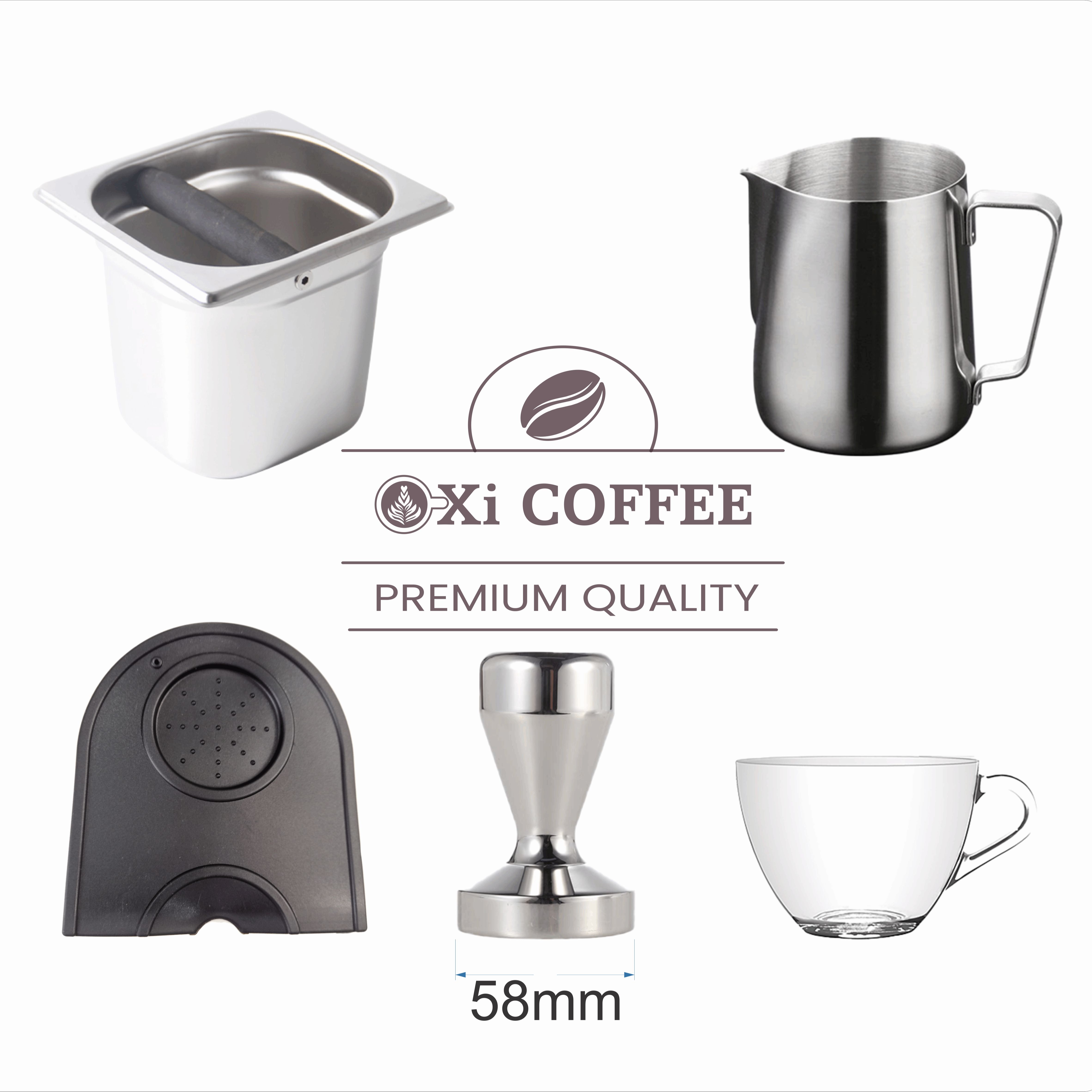 Bộ 5 món pha chế cà phê  barista cơ bản