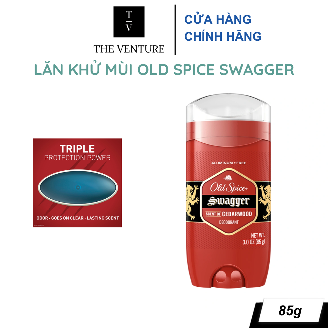 HOÀN TIỀN 15% - Lăn Sáp Khử Mùi Old Spice Bearglove Wolfthorn Timber Fiji PureSport Fresh Original Chính Hãng