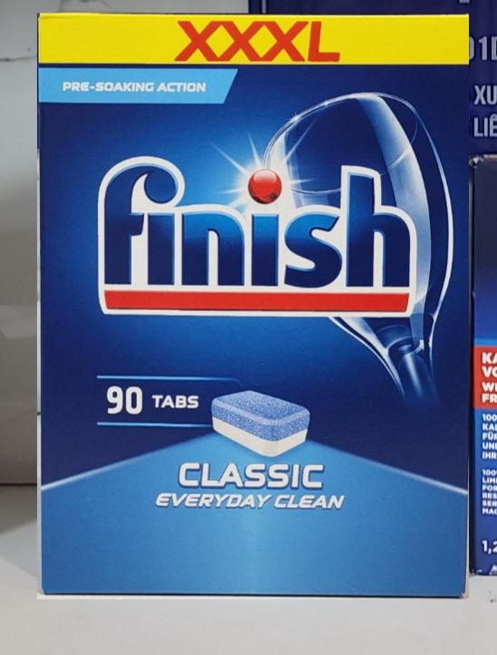 viên rửa bát finish 90 viên dùng cho máy rơar bát