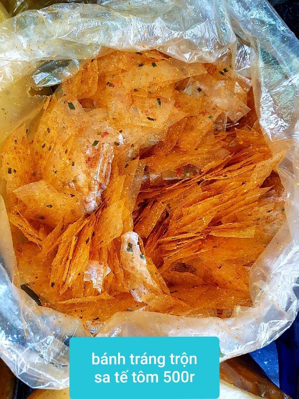 1kg bánh tráng trộn sate Tôm
