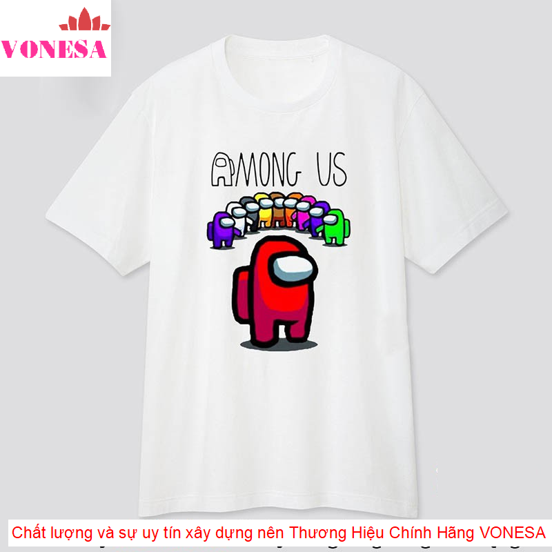 [HCM](HÌNH THẬT) Áo Thun Among Us Siêu Độc | Áo PHÔNG Among US cho bé trai | bé gái đẹp