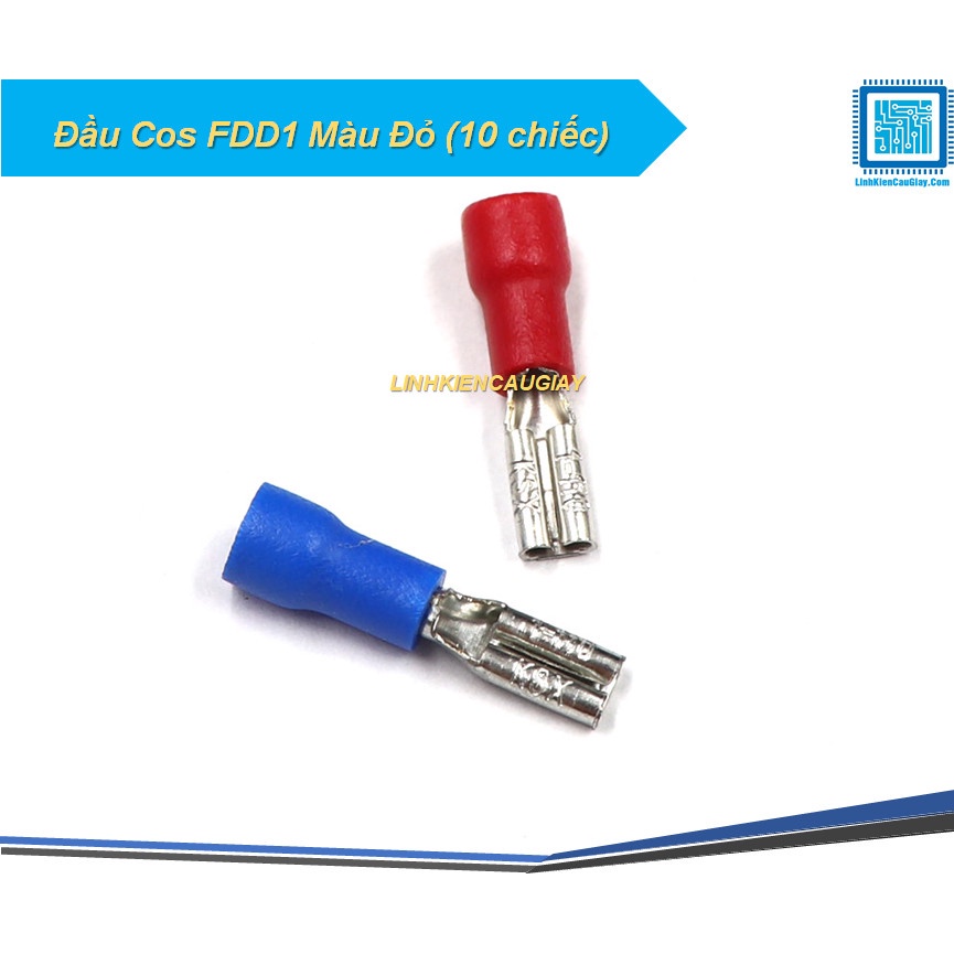 Đầu Cos FDD1 Màu Đỏ (10 chiếc)