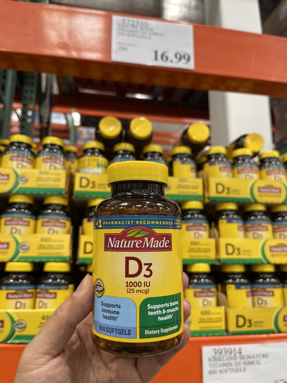 Nature Made Extra Strength Vitamin D3 125 Mcg, 150 Gummies, 58 OFF