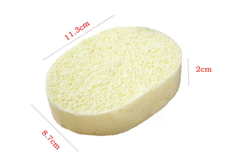 Set 2 bông bọt biển rửa mặt mềm mại