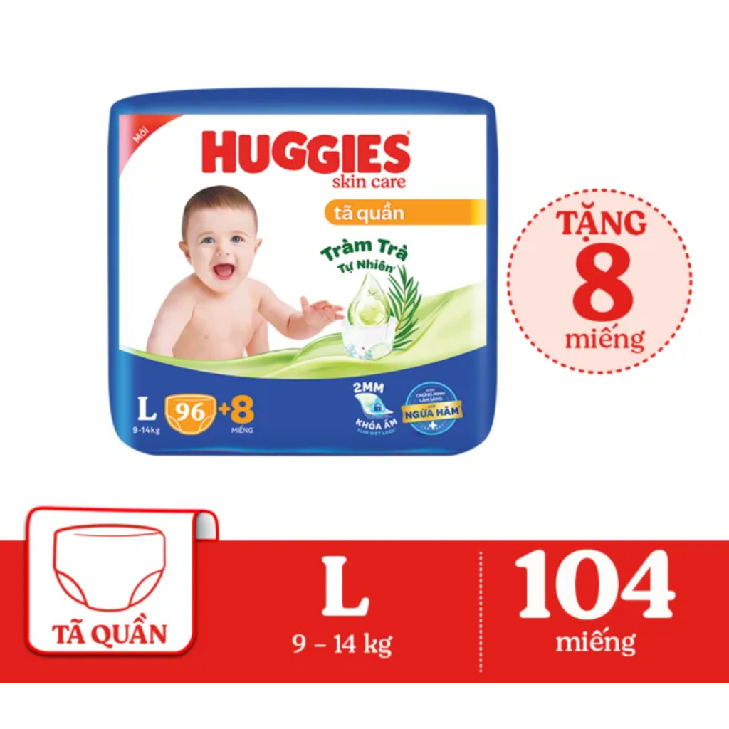 Tã quần huggies L68/L96/XL60/XL84/M76