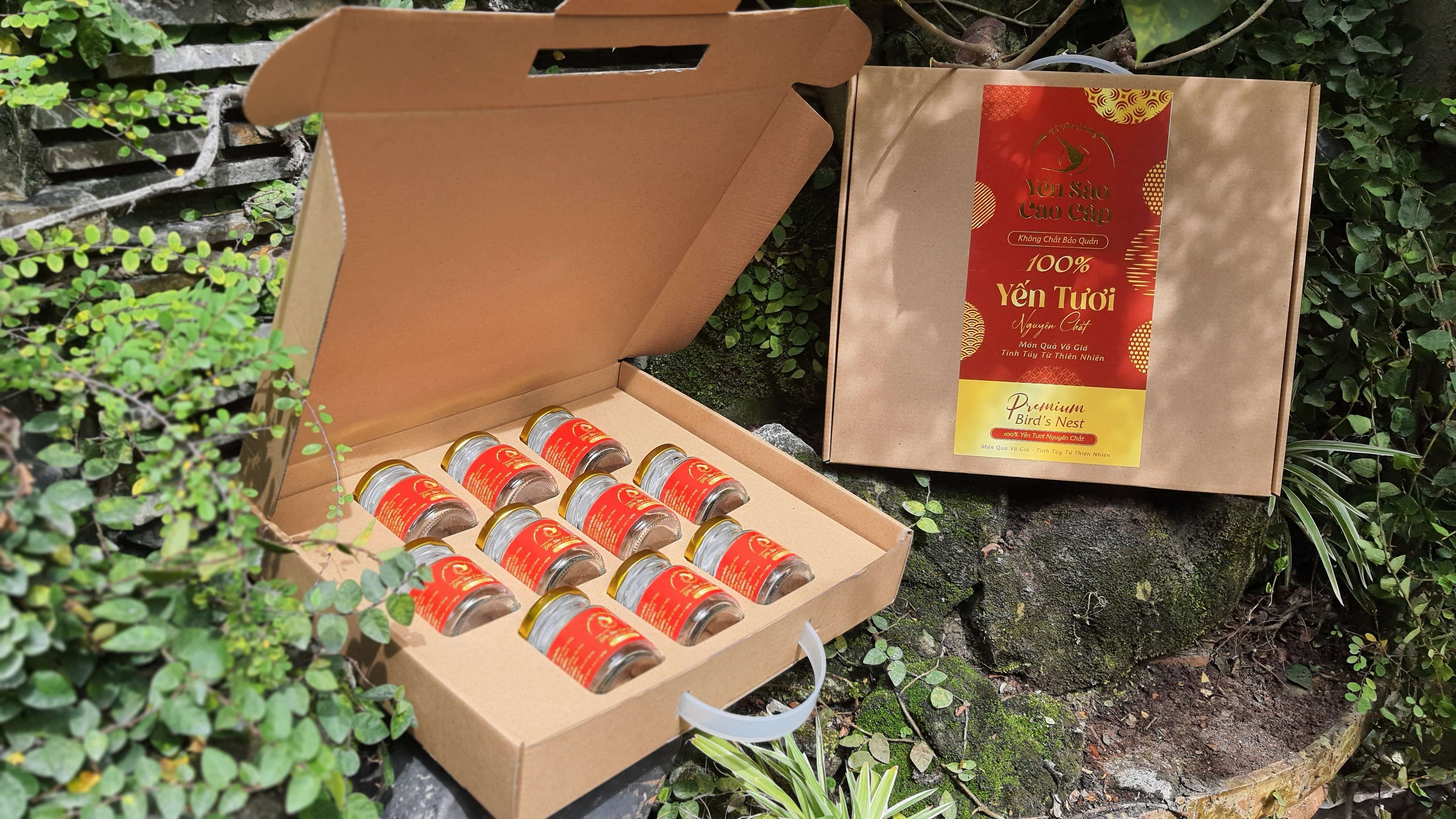 Combo 5 Hộp giấy cao cấp đựng 10 hủ yến
