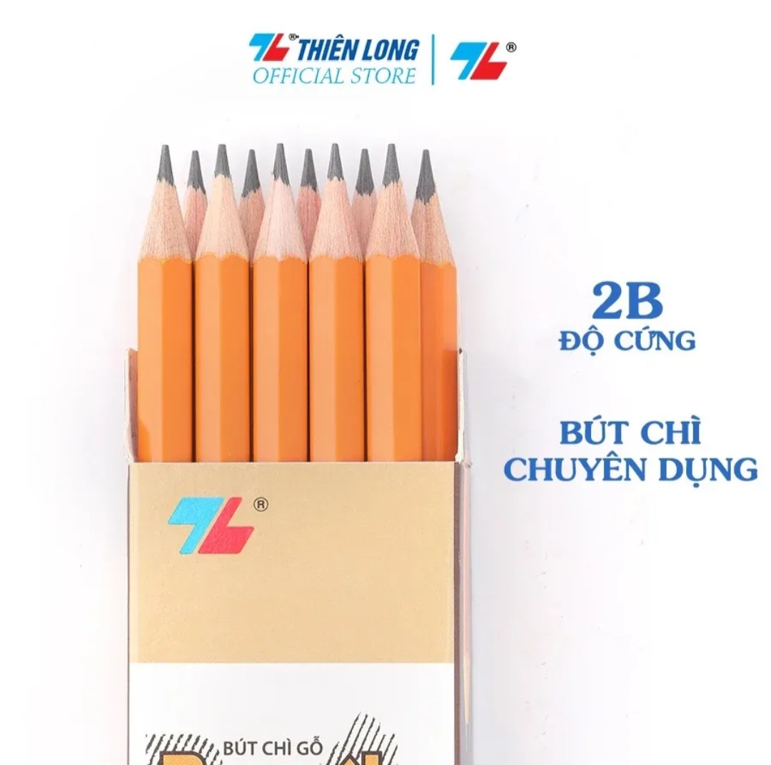 Bút Chì Gỗ 2B  Thiên Long  GP018 - Học Sinh