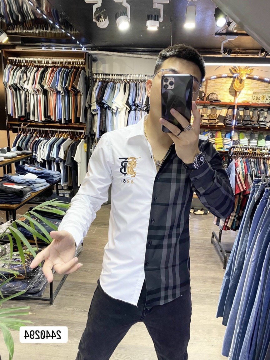 [HCM]ÁO SƠ MI CAO CẤP CHUẨN SHOP LÊN PHOM CỰC CHUẨN MS359