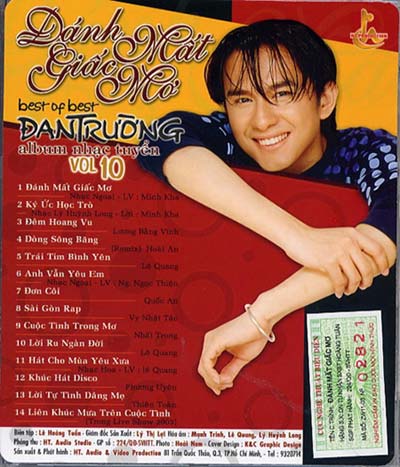 đĩa cd nhạc đan trường vol 7-10