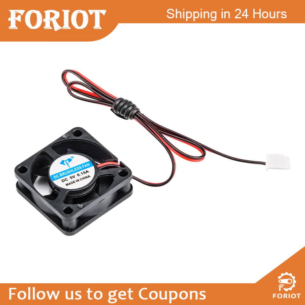 Foriot Quạt Làm Mát CPU Máy Tính DC3010 DC 5V Quạt Làm Mát Mini Hai Dây Cho Máy In 3D Máy Chiếu Xe Hơi