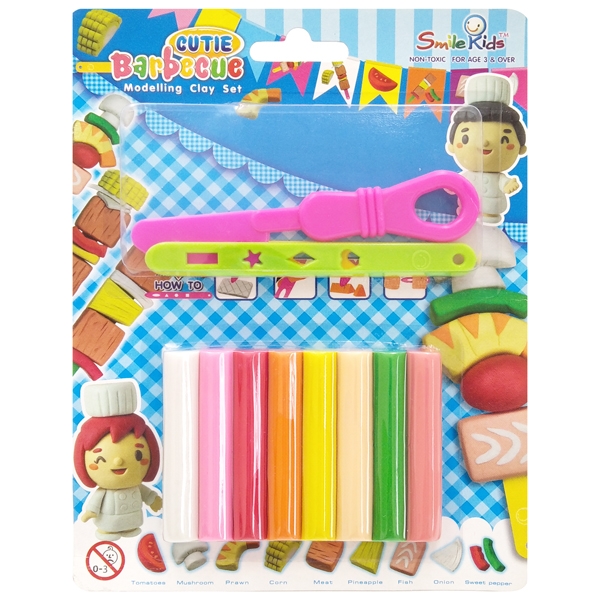 Đất Nặn Smile Kids - SK-108/BBQ