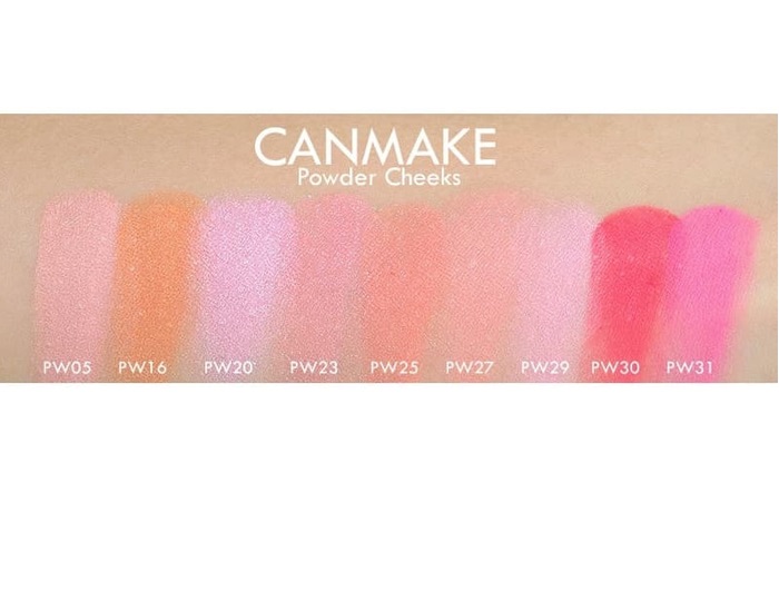 Phấn má Canmake Powder Cheeks UV Shield 3.2g