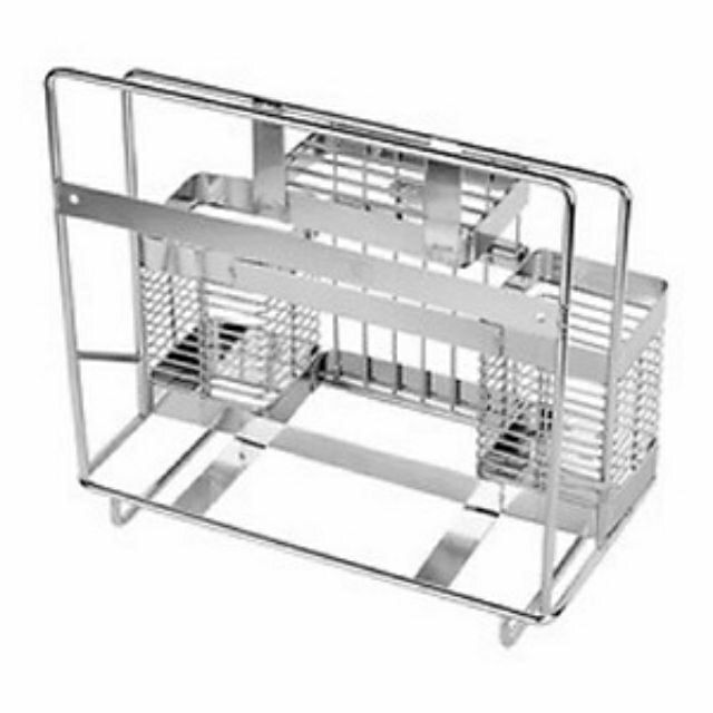 Kệ Inox Để Đũa- Cài Dao Thớt Hàng Đẹp