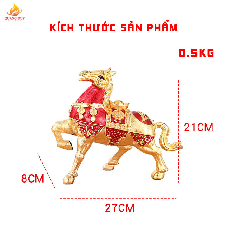 Gạt tàn sưu tầm độc lạ hình con ngựa