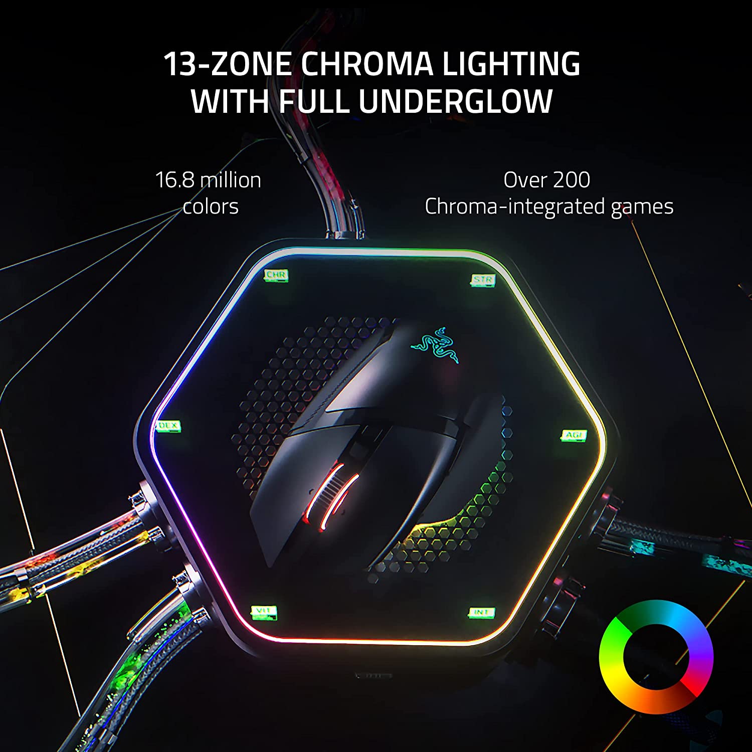 Chuột Razer Basilisk V3 Pro + Mouse Dock Pro | Hàng chính hãng