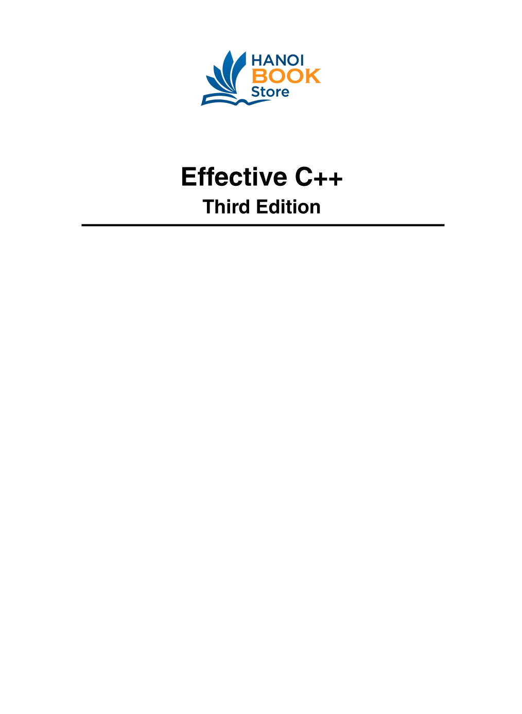 Effective C++ Third Edition