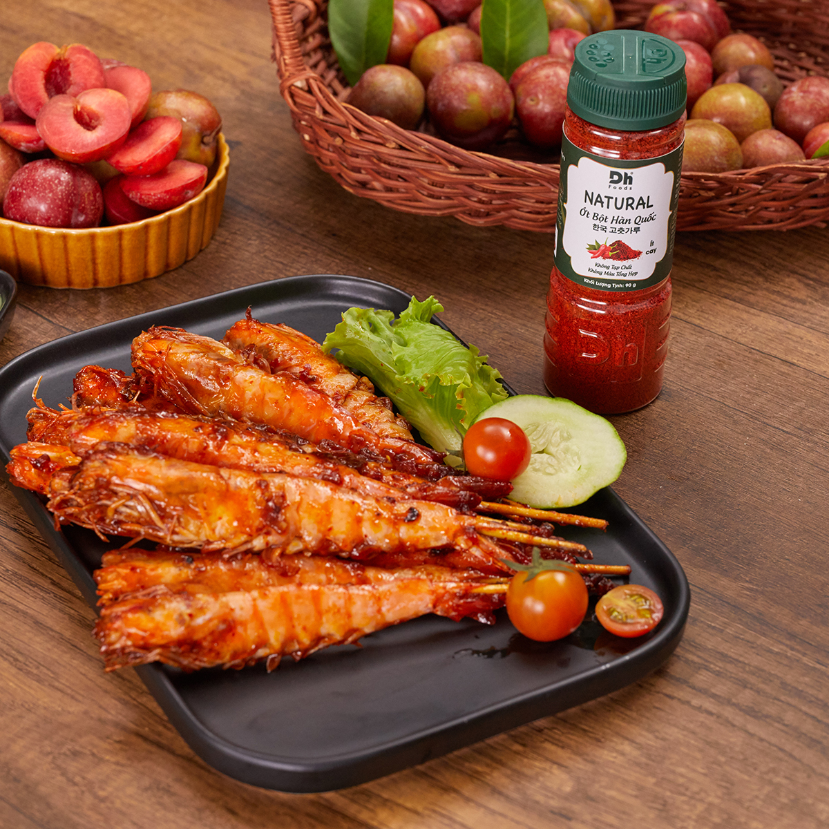 Natural Ớt bột Hàn Quốc 80g Dh Foods