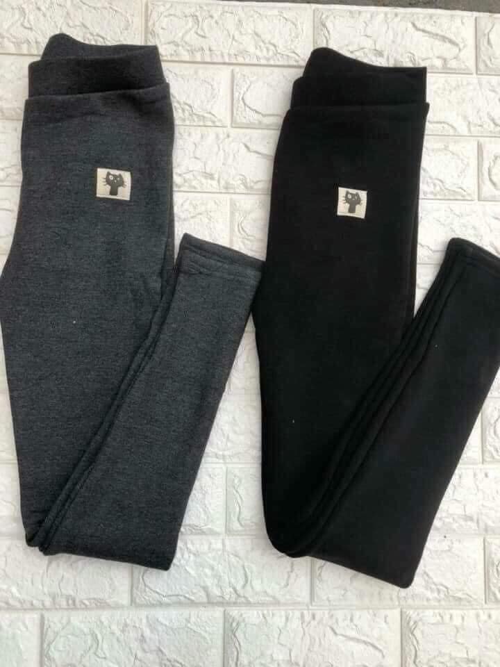 Quần mèo lót lông siêu ấm