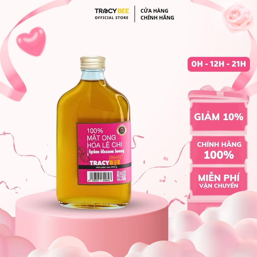 Mật Ong Hoa Vải Tracybee (350g)