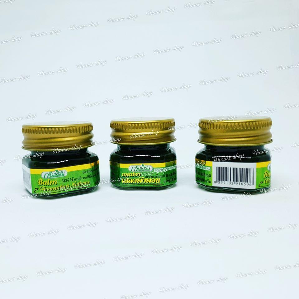 (10gr) 01 Dầu Cù Là Thơm Clinacanthus Nuthans Thái Lan - Size Mini