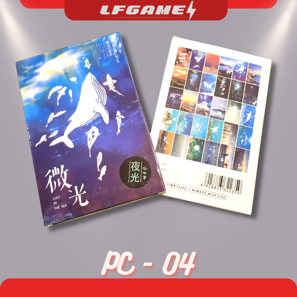 Postcard luminous phát sáng dạ quang bookmark vintage kẹp sách trang trí tường cổ điển van gogh decor phòng