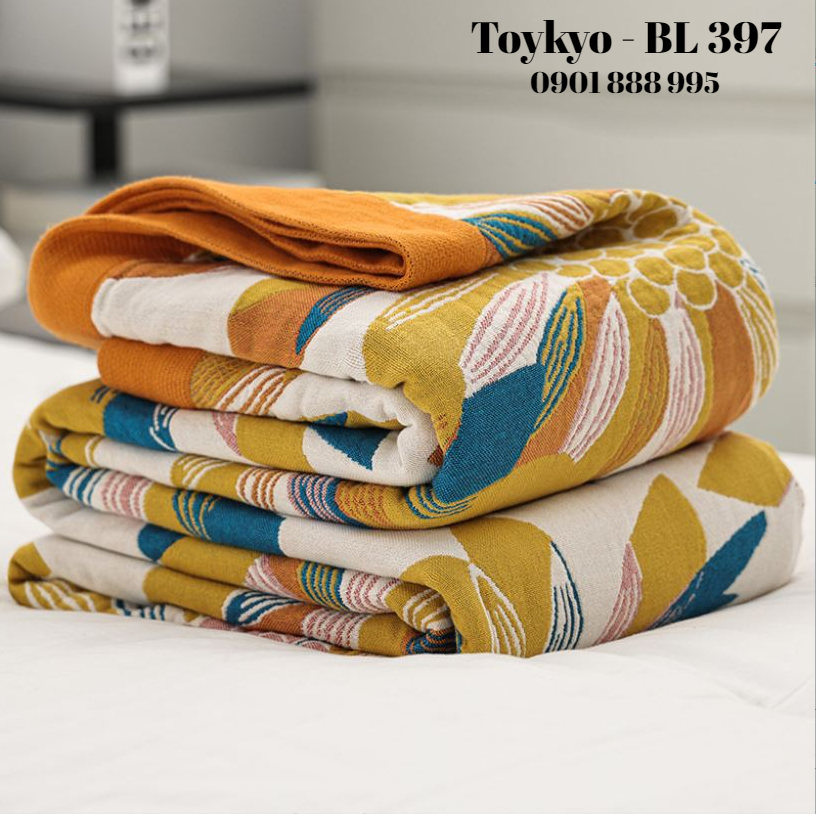 A21_Chăn Xô Organic Cotton Dòng Cao Cấp
