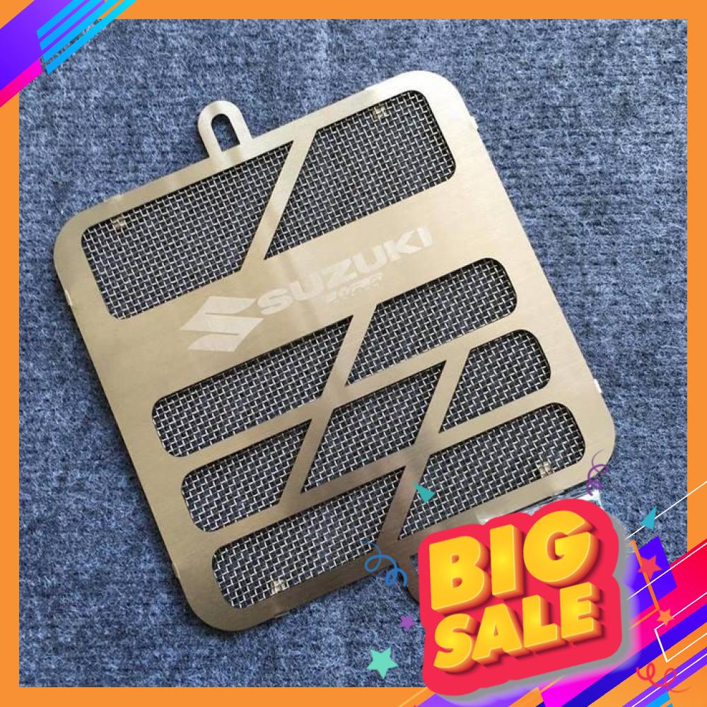 [SALE SỐC] CHE KÉT NƯỚC INOX CẮT CNC LƯỚI DÀNH CHO XE MÁY SUZUKI RAIDER, SATRIA FI LẮP BAO CHUẨN