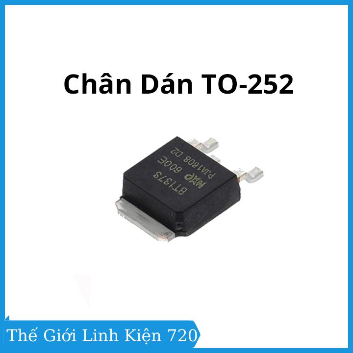 Triac bán dẫn BT137–600E TO-252 / TO-220 điện áp 600V 8A