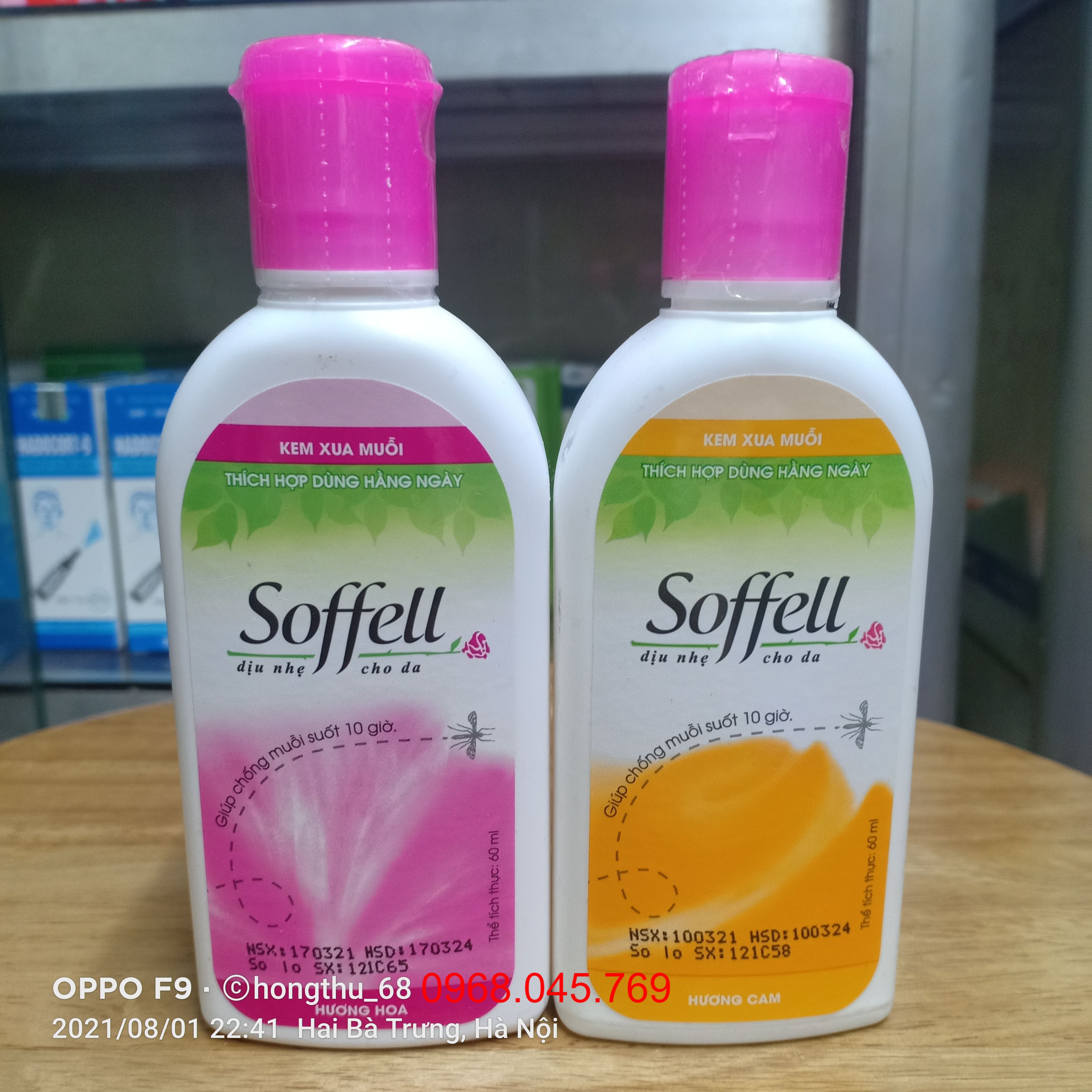 Kem chống muỗi Soffell (60ml)