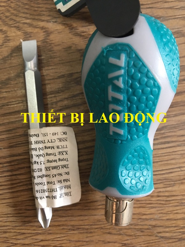 Bộ tua vít 2 trong 1 Total THT250216