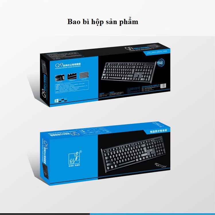 Bàn phím gaming️FREESHIP️Bàn phím có dây cao cấp Q9