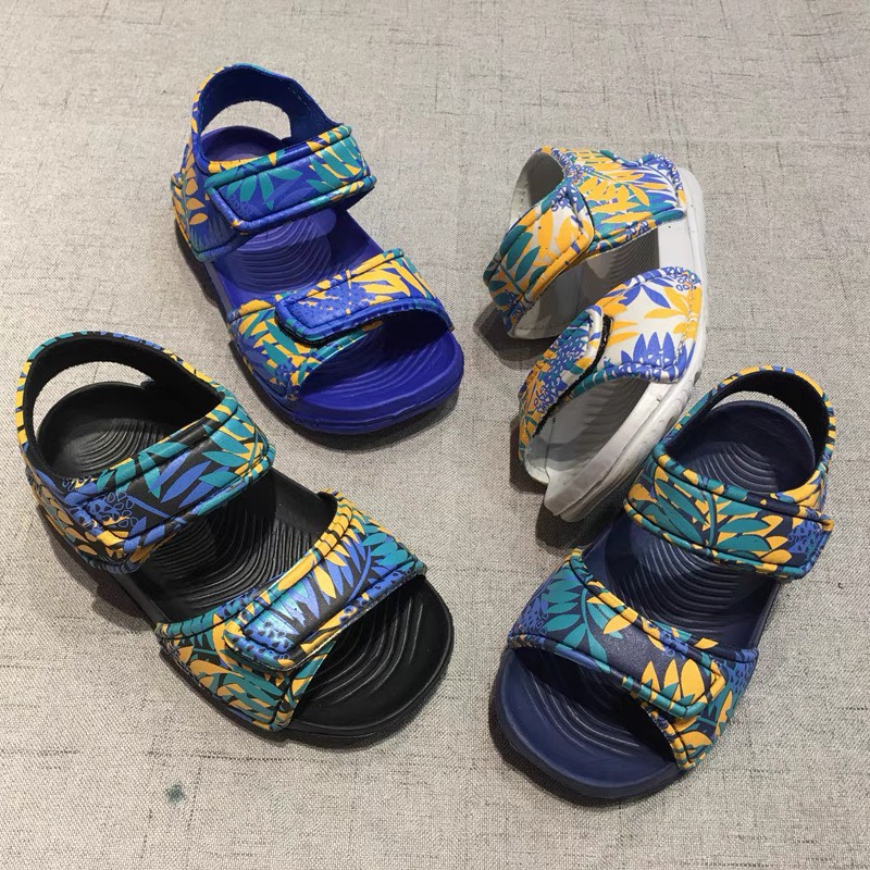 Sandal/ Dép Quai Hậu Xốp Lá Cho Bé Siêu Nhẹ Siêu Bền Size 18-29 ( Form Nhỏ)
