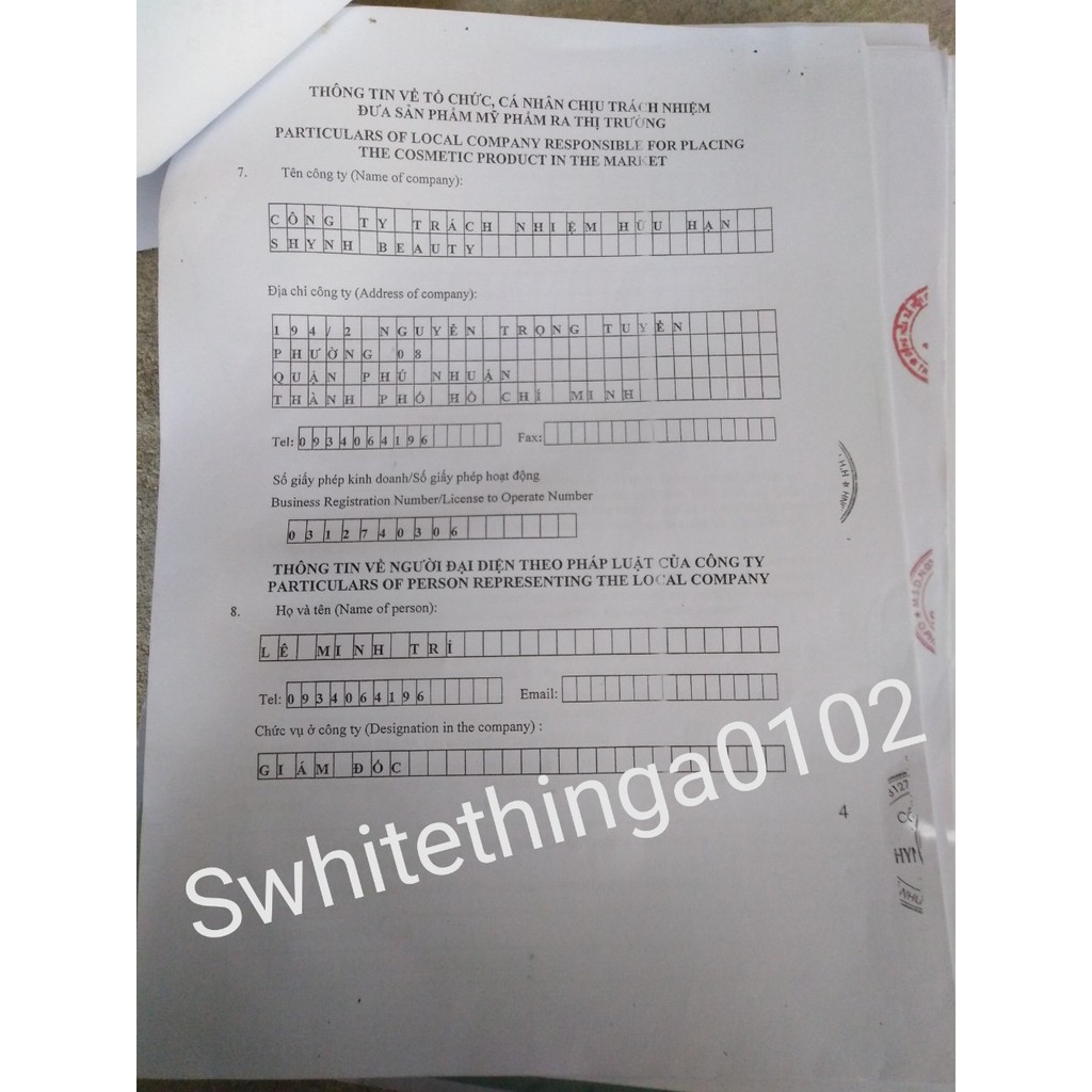 Sữa rửa mặt nha đam swhite [Tuấn Kiệt Stores]