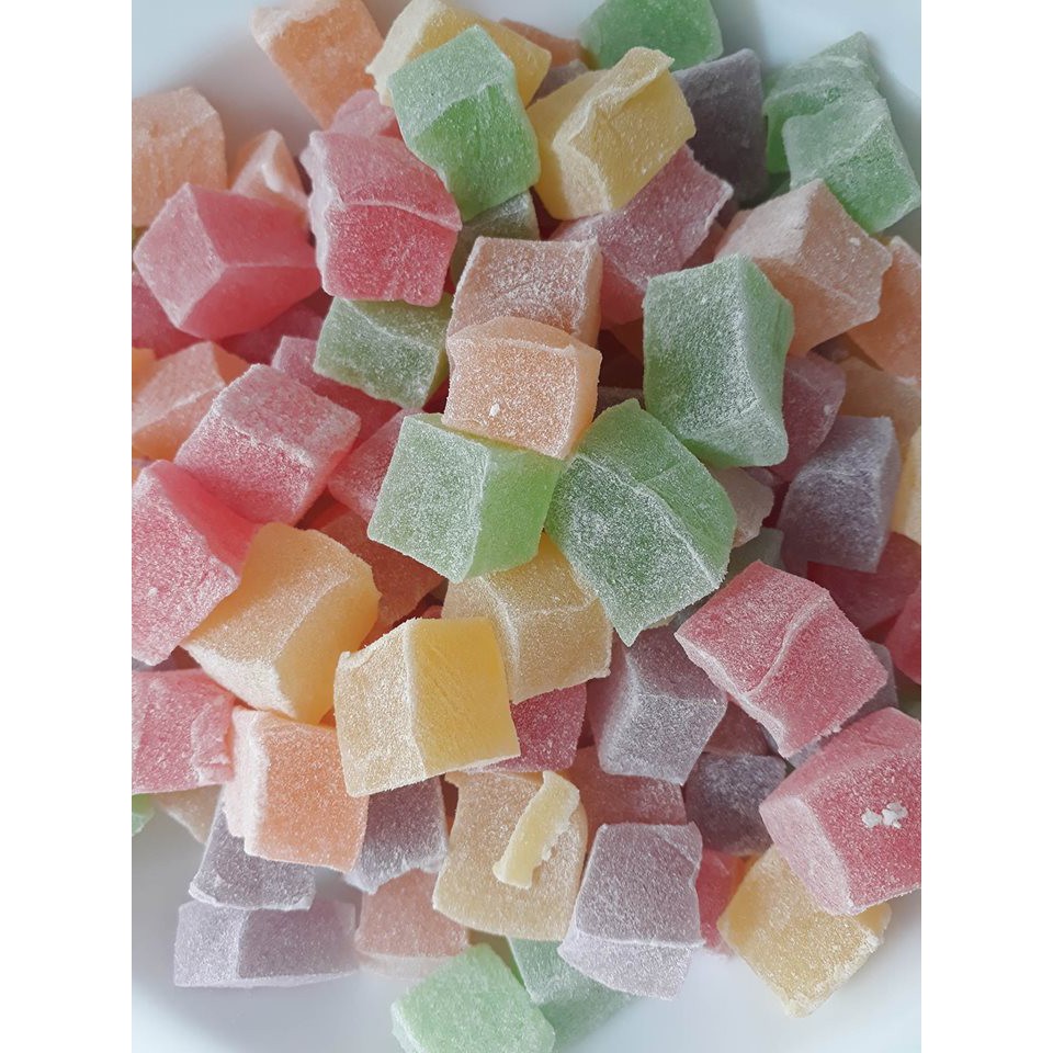 500gr Kẹo dâu dẻo Trái Cây Đà Lạt